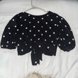 H&M Polka dot top